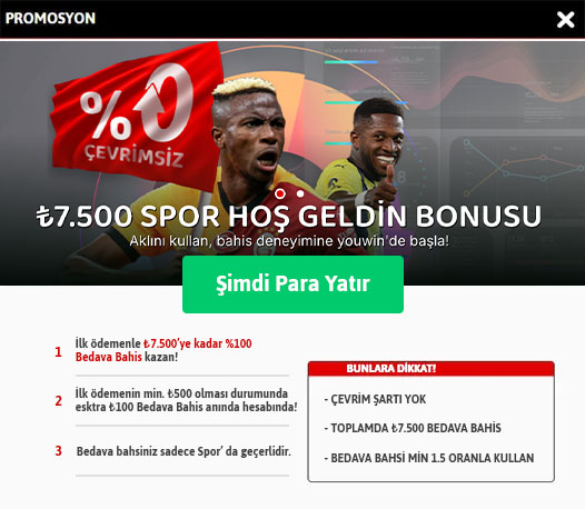 Youwin Hoş Geldin Bonusu Şartları