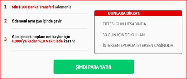 Nakit İade Bonusu